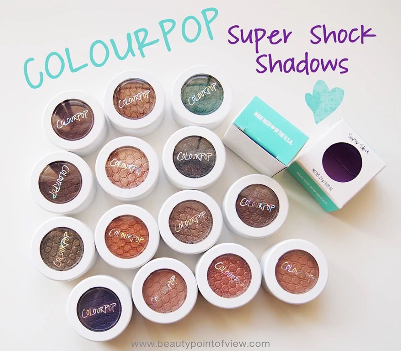 2016 New Arrival Colourpop Super Shock Sha