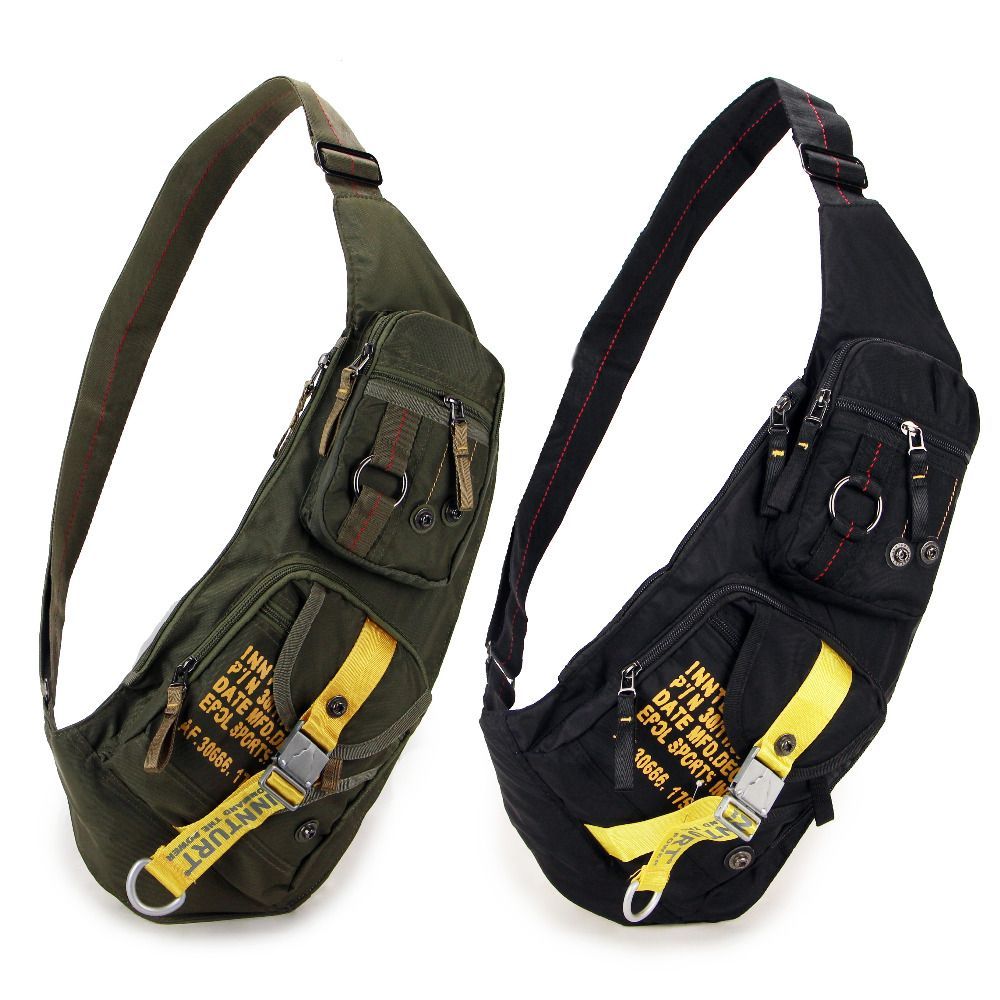 Outdoor Casual Military Tactical Sling Sport Travel Chest Bag Shoulder