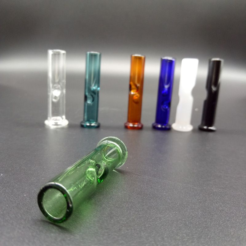 2017 Glass Filter Tips For Tobacco Dry Herb Raw Rolling Papers With