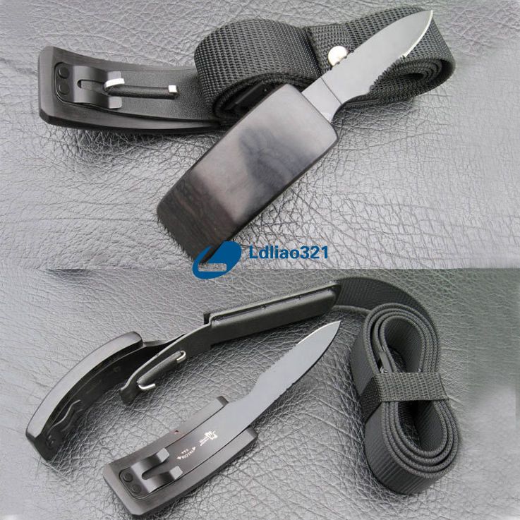 Outdoor EDC Camping Waistband Knife Strap Waistband Knife Self Defense