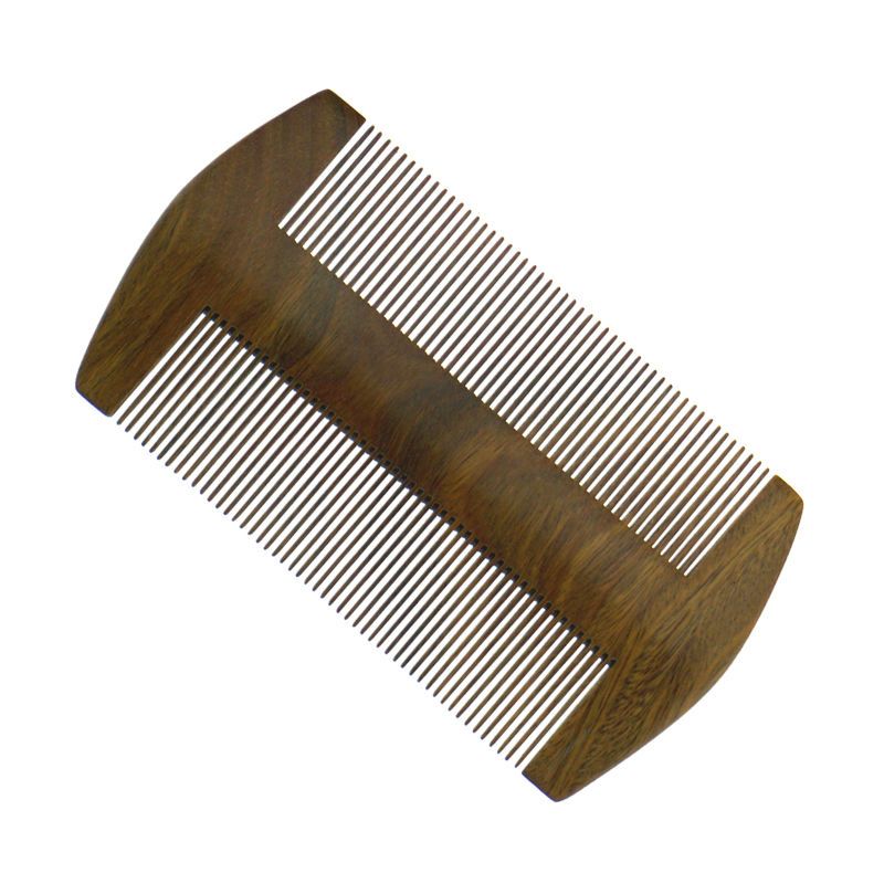 Wooden Pocket Beard Mustache Comb Wholesale High Quality Handmade Green
