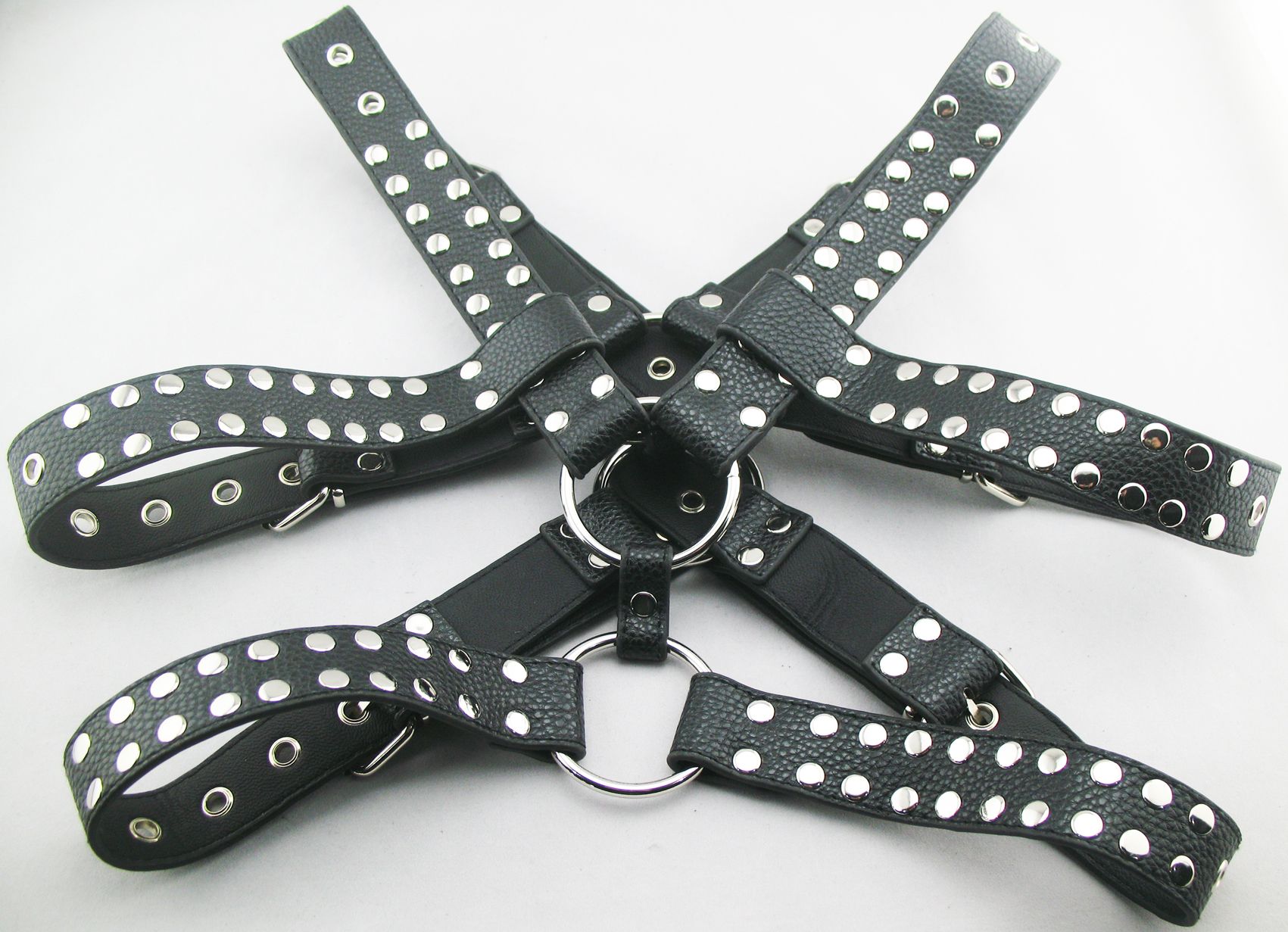 Luxury Leather Chest Harnesses For Male Fetish Wear Faux Leather
