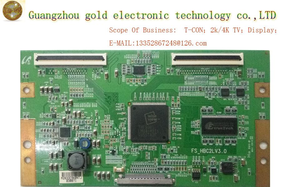 Original Samsung Logic Board Fs Hbc2lv3.0 T Con Board Ctrl Board Flat