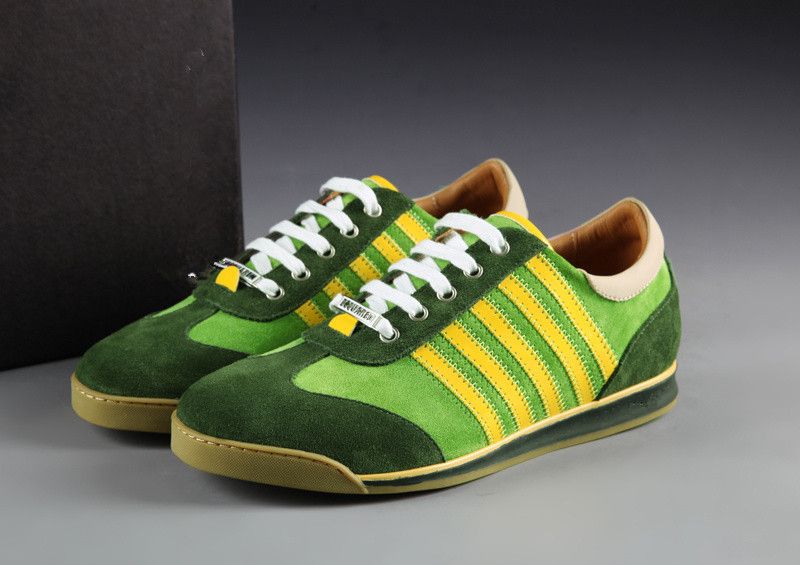 Dhgate Hot Selling Men Comfort D 2 Shoes,Designer Classic Striped Suede