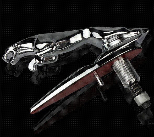 Bonnet Emblem Car Badge, Jaguar/Jaguar Xf/Jaguar X Type Hood Badge Head