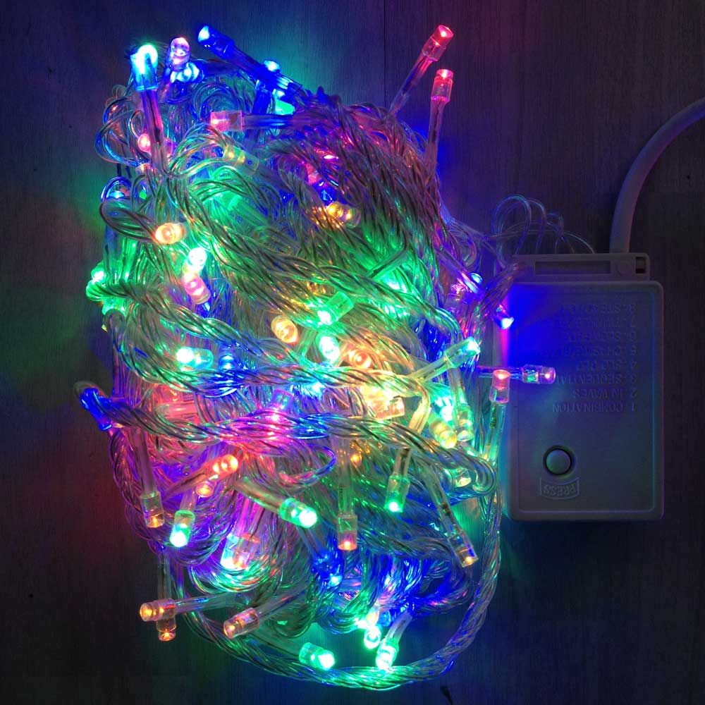 0m 100led Bulbs Pretty Holiday Fairy Light String Lights for Wedding Party Christmas Decoration