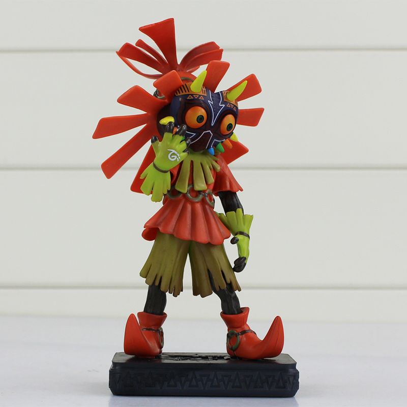 2017 The Legend Of Zelda Majora'S Mask 3d Skull Kid Pvc Action Figure
