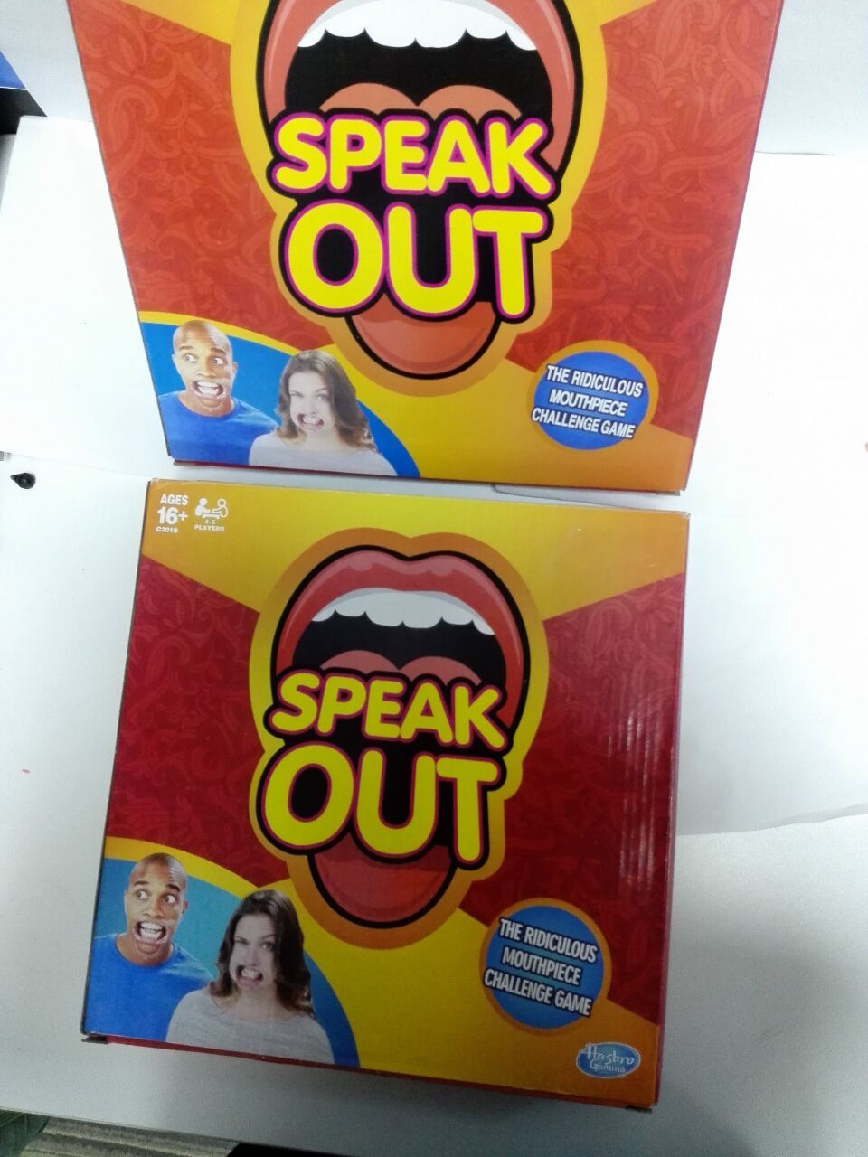 2017 2016 Hot Selling Speak Out Games Ridiculous Mouthpiece Challenge