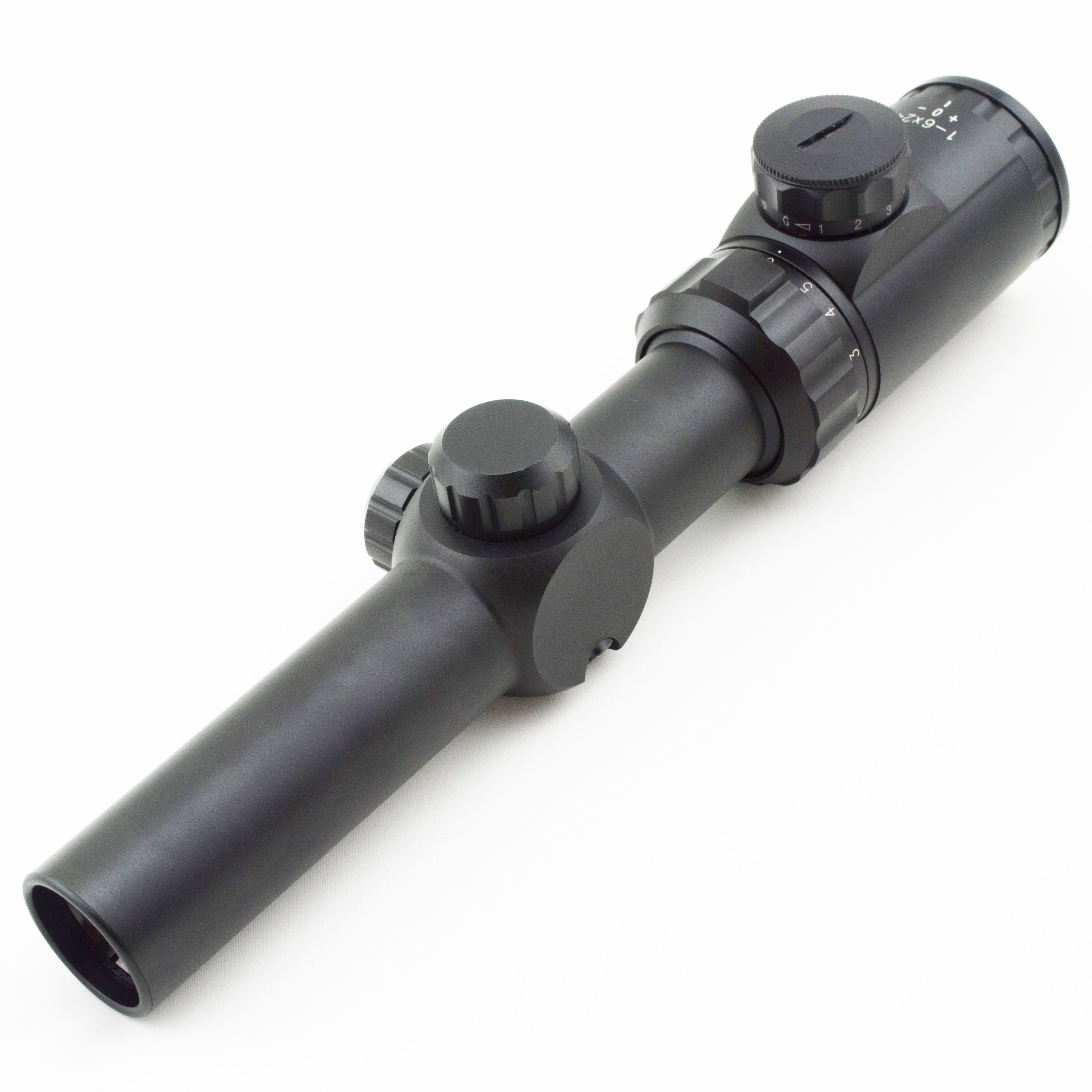 1 6x24 Rifle Scope With Extended Eye Relief, High Quality Outdoor Hunting Scope, Second Focal