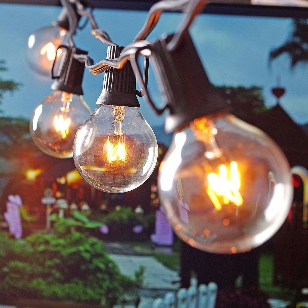 Wholesale Patio Lights G40 Globe Party Christmas String Light,Warm