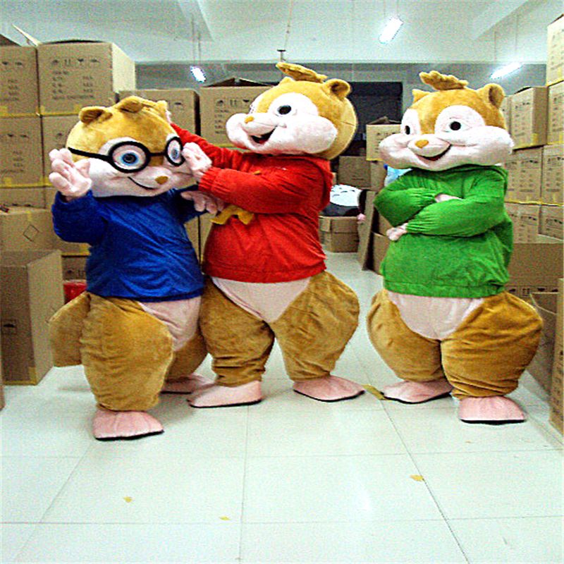 chipmunk costume chinese new year