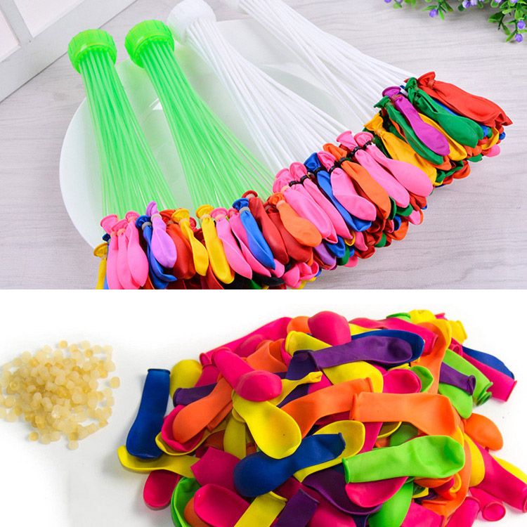 Water Bomb Balloons Refill Kit 3 Straws + 5 Bags Refill Balloons 600