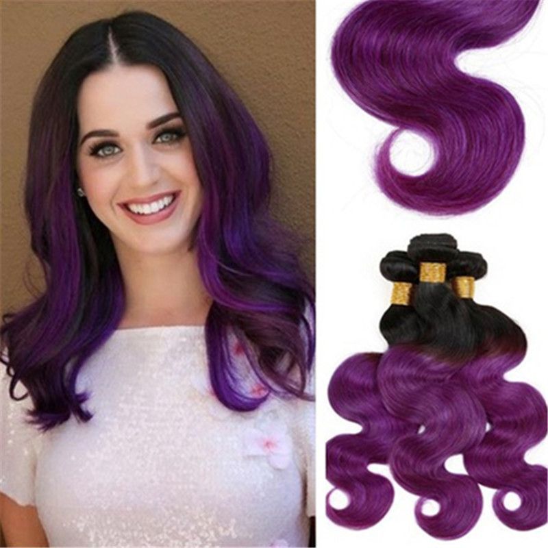 50 Off! Purple Ombre Hair Weave Extensions Purple Ombre Hair Hair Wfts