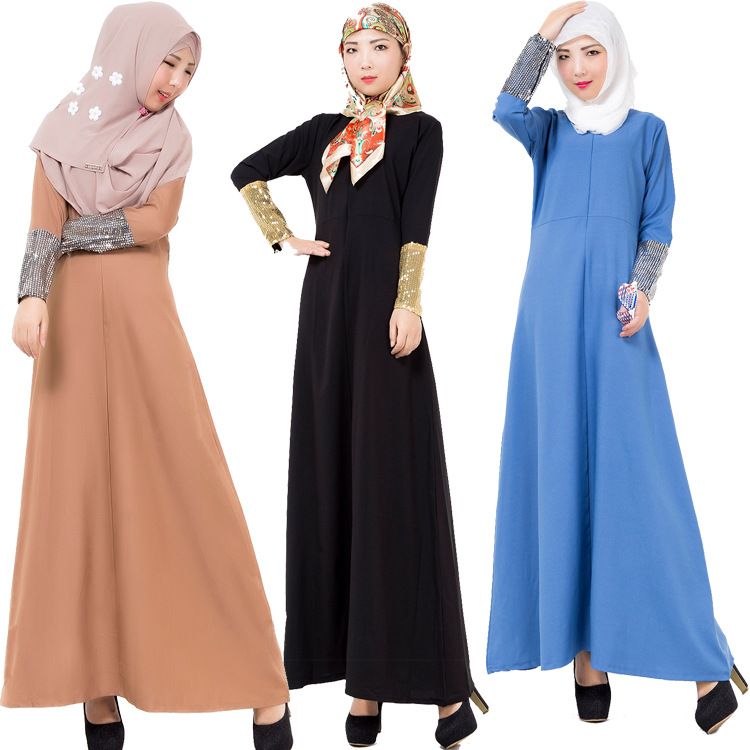 2018 027 Arab Robes Turkey Middle East Kuwait Muslim Women'S Fashion