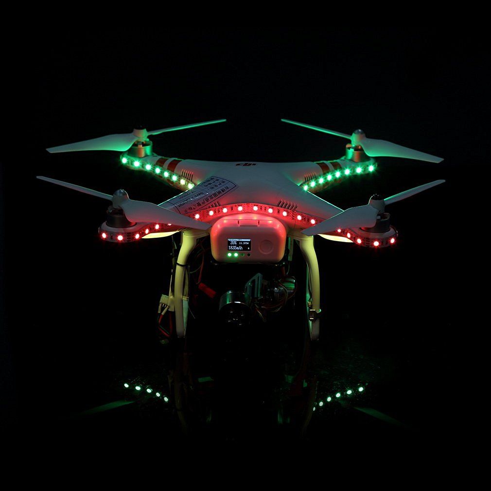 Colorful Led Strip Light For Drone Dji Phantom 3 Quadcopter Night