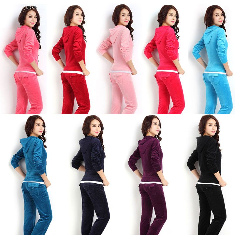 velour tracksuit bottoms womens