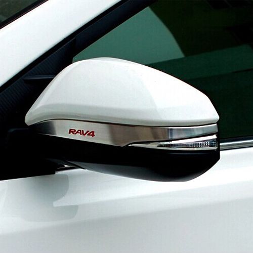 2017 2014 2015 Toyota Rav4 Rearview Mirror Decoration Cover Trim Abs