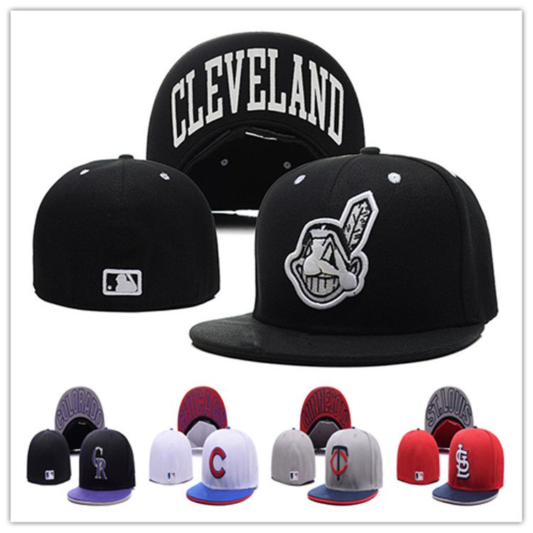 Wholesale Baseball Caps Series Full Closed Fitted Caps Baseball Cap