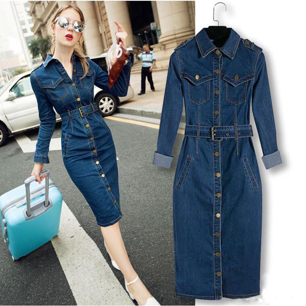 denim formal attire