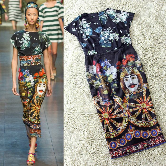 Dolce Gabbana Платье Купить