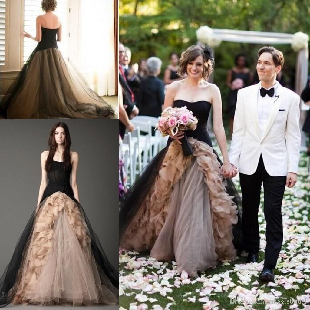 coffee color gown