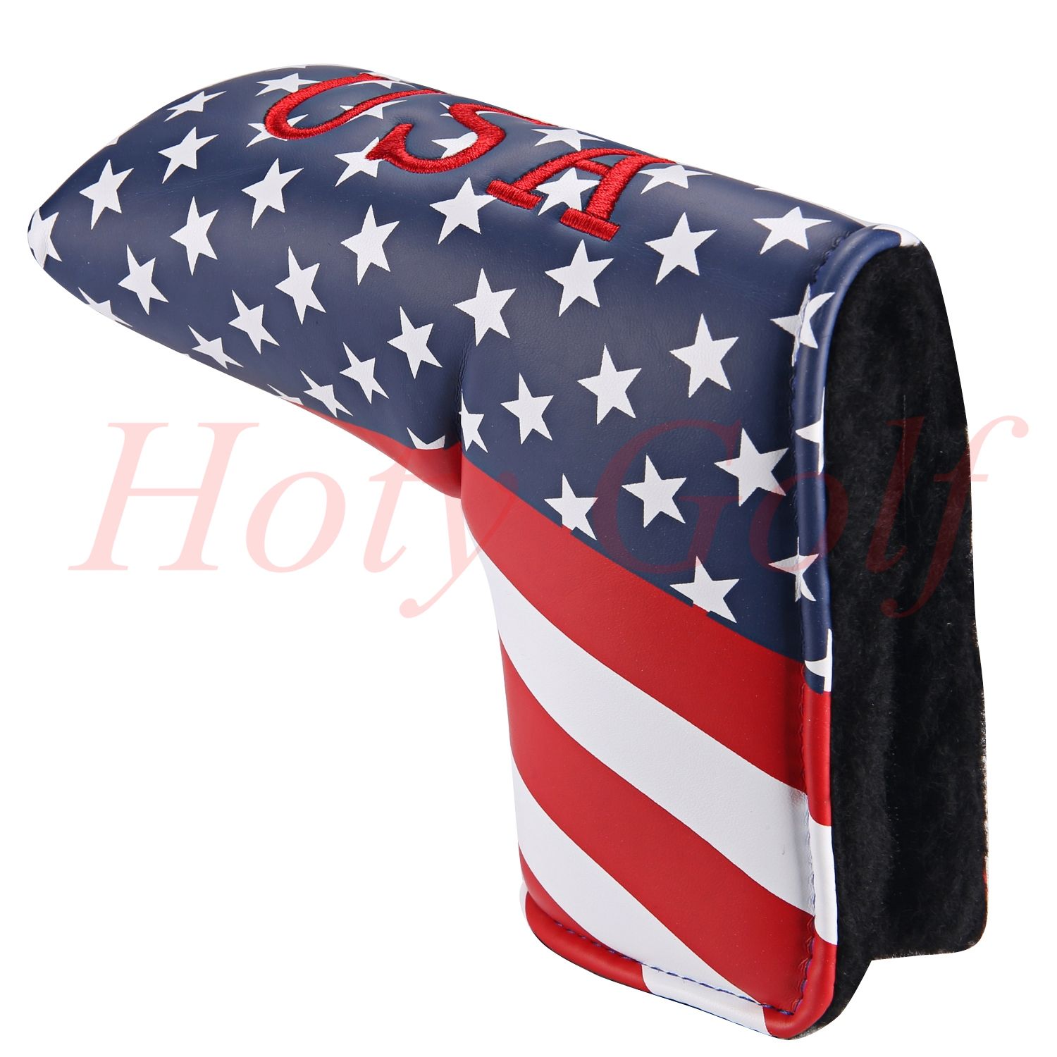 2018 High Quality Golf Usa Flag Head Covers For Golf Putter Cover