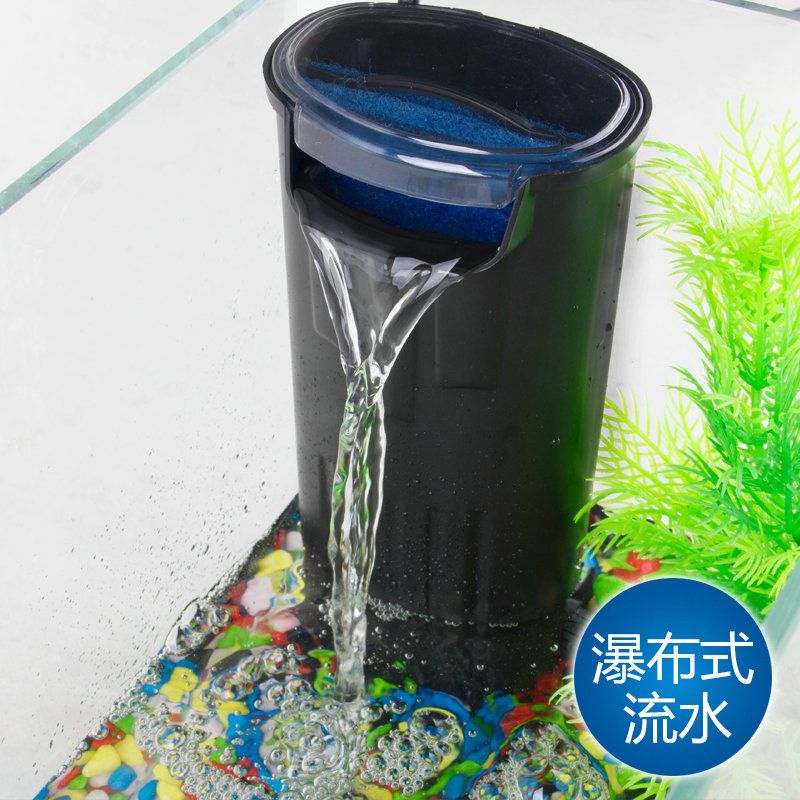2018 5w Aquarium Reptile Turtle Cylinder Waterfall Filter In Sump Low