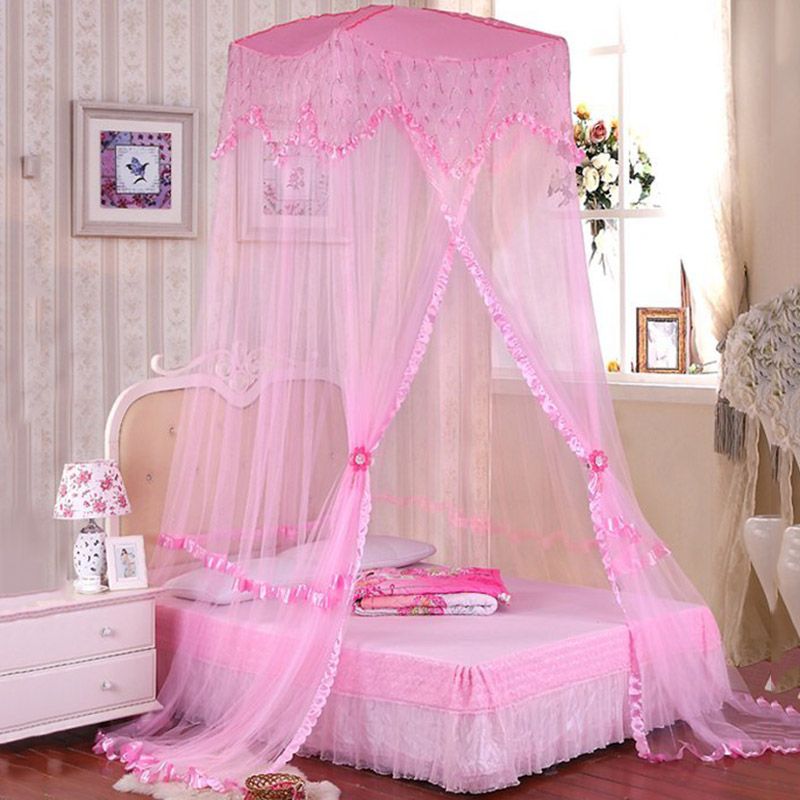 Hot Sale Mosquito Net Princess Style Round Lace Insect