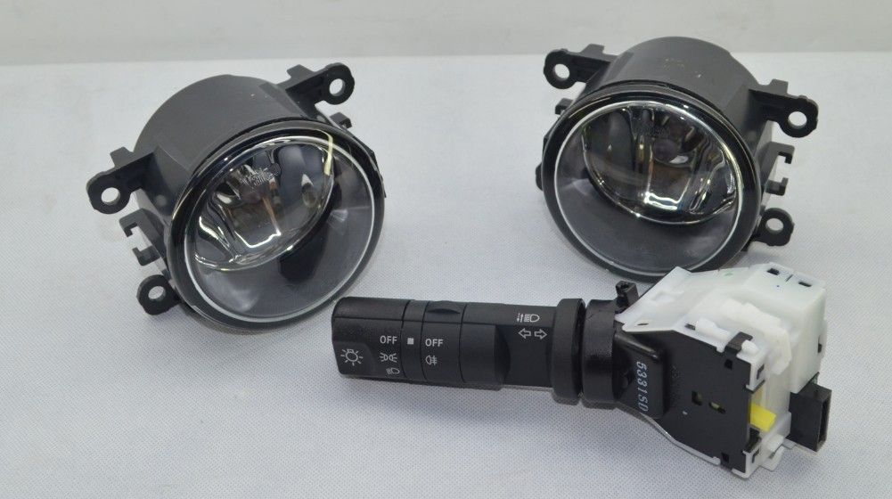 Oem New Fog Light Lamp & Switch Kit Set Fit Nissan Xterra Frontier