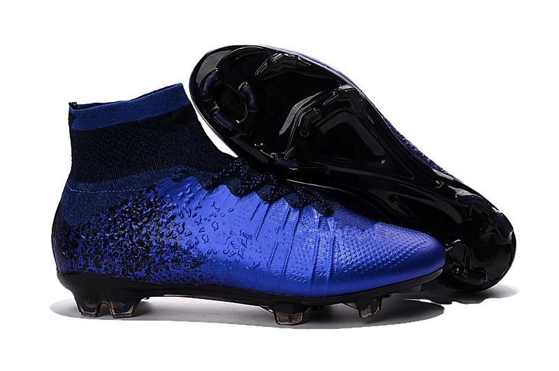 blue ronaldo cleats