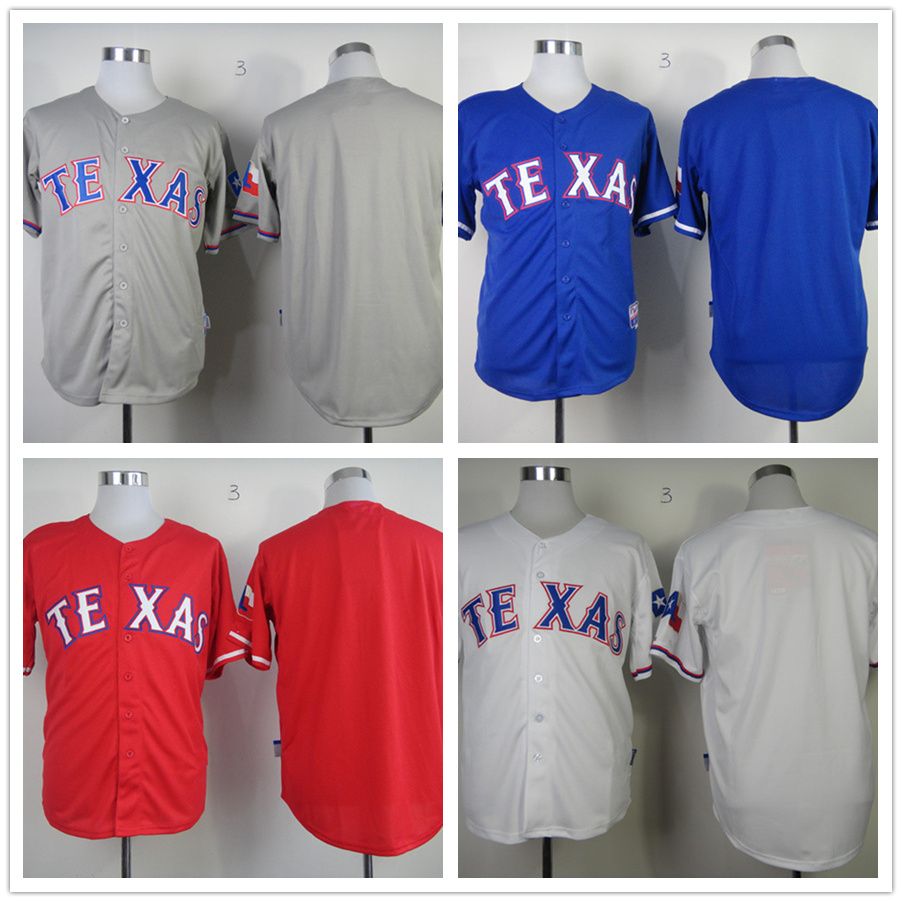 2017 Custom Texas Rangers Jersey Stitched Baseball Personalized Jerseys
