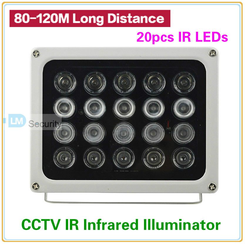 2017 High End Long Distance 80 120m High Power Ir Led Illuminator