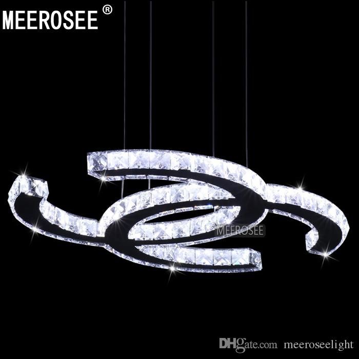 Lámparas led colgantes cocina moderna suspensión de cristal ...