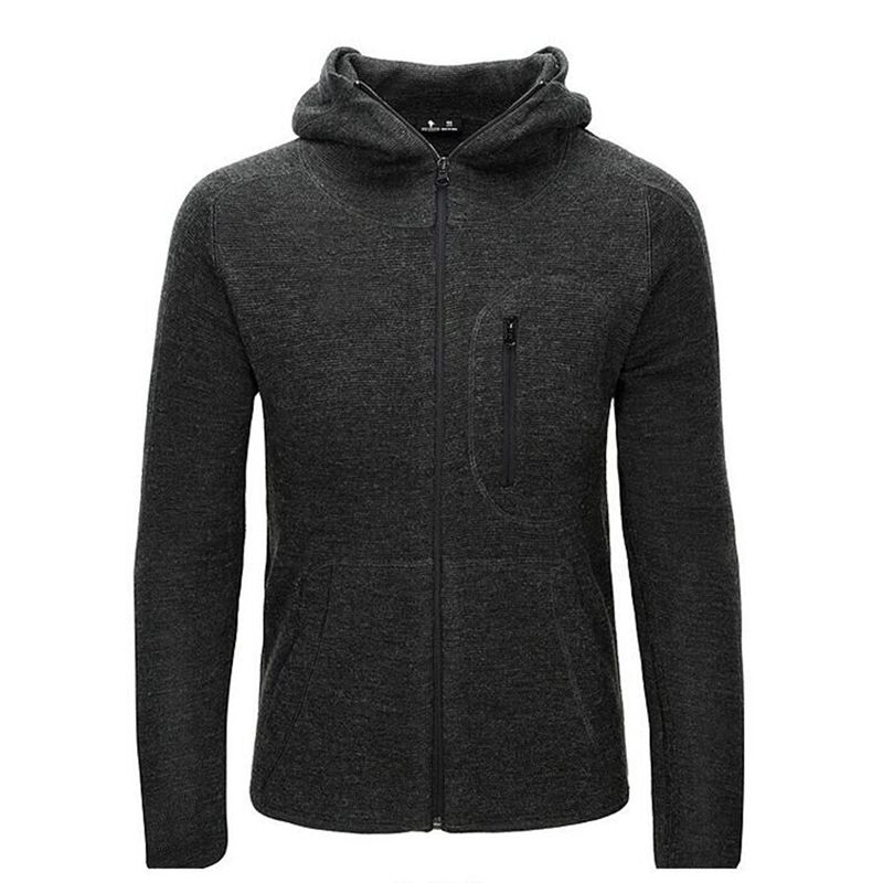 2017 Tad Outdoor Camping Coats Men Wool Sweatshirts Merino Wool Hoody