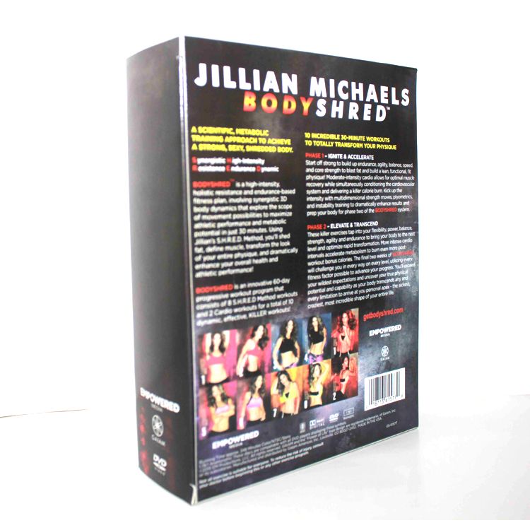 Best Jillian Michaels Bodyshred 12 Dvds Fitness Workout Rotational