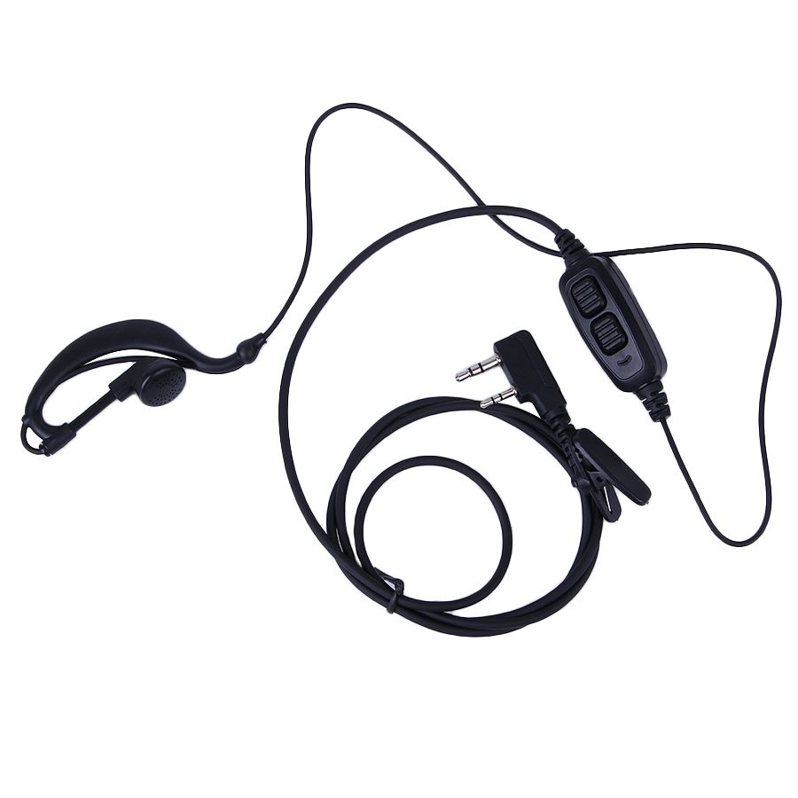 Baofeng Uv 82 Accessories Original Dual Ptt Headset Earpiece With Mic For Uv 82 Uv82l Uv 89 2