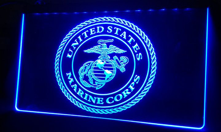 2017 ls391 b united states marine corps neon light sign light corp
