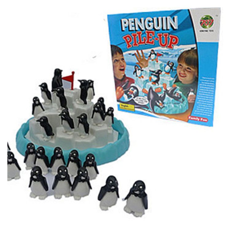 Fun Iceberg Penguin Pile Up Balance Game Kids Children Great Family Fun