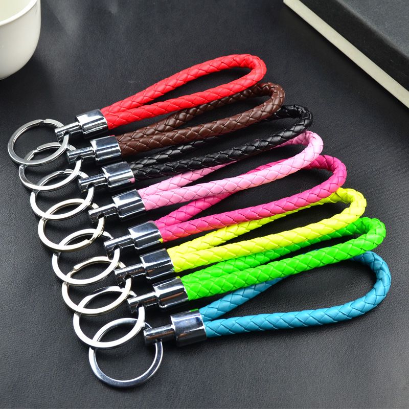 Hand Woven Rope Keychain Key Chain Pendant Sugar Bao Hu Ba Pu Braided