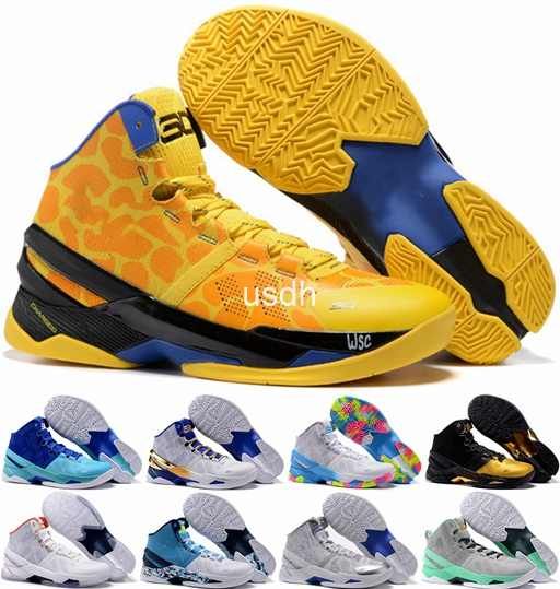 2017 Cheap Curry 2 Mvp Basketball Shoes For Men Sneakers Retro