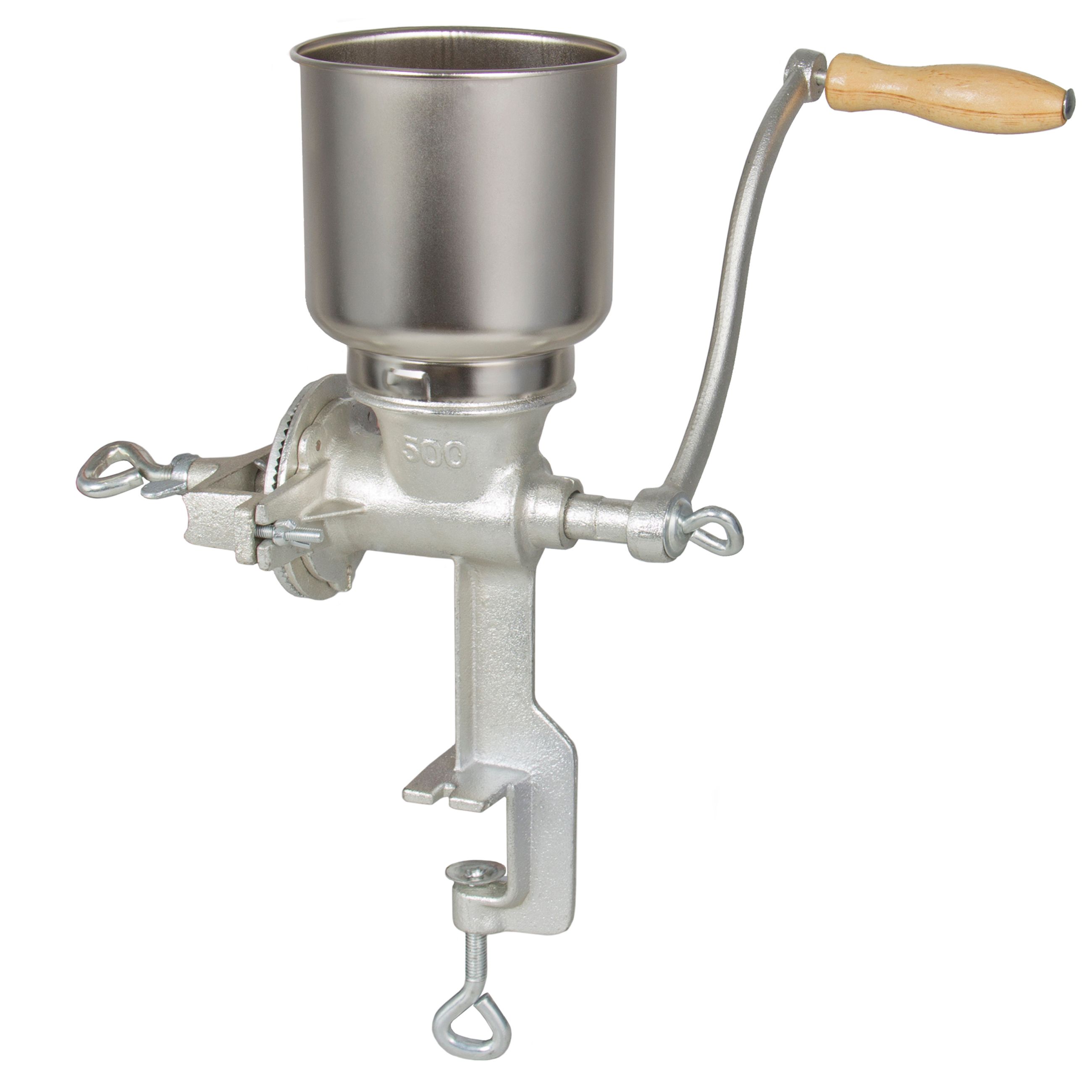 2017 Corn Wheat Grinder Cast Iron Big Hopper Grain Grinder Manual Home