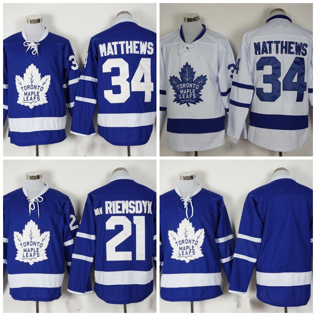 2017 Toronto Maple Leafs 34 Auston Matthews Jersey,Ice Hockey 21 James