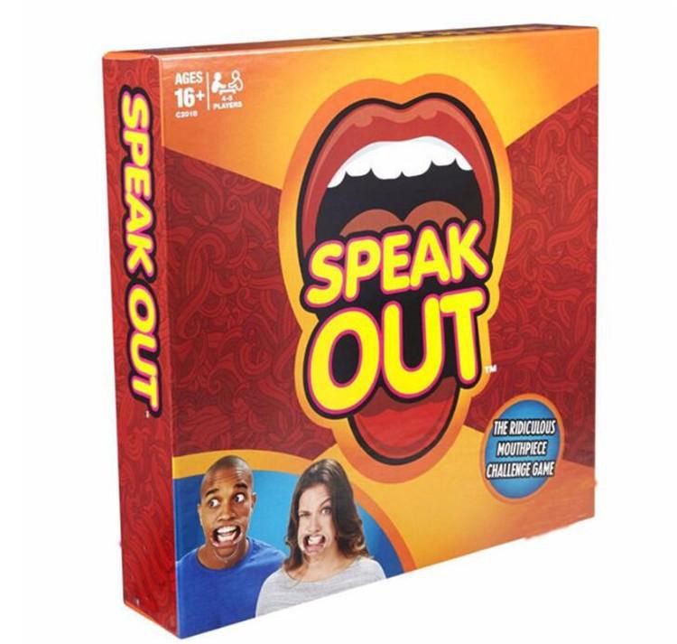 2017 New Style Speak Out Games Ridiculous Mouthpiece Challenge Game