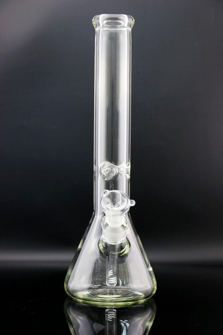 2017 9mm Thick Beaker Bongs 18 Super Heavy Glass Water Pipe Glass Bong With Smoking Accessories