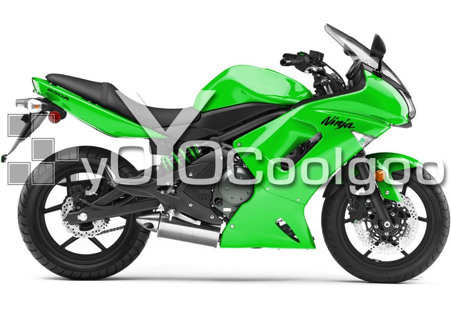 Fairing For Kawasaki Ninja 650r Er 6f 06 07 08 2006 2007 2008 Abs Green F8610c Aftermarket