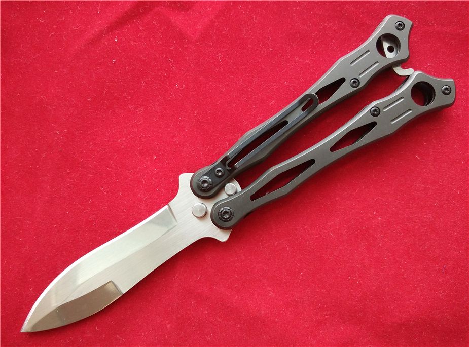 Butterfly 341 Knives Benchmade Balisong Knife EDC Pocket Knife Camping