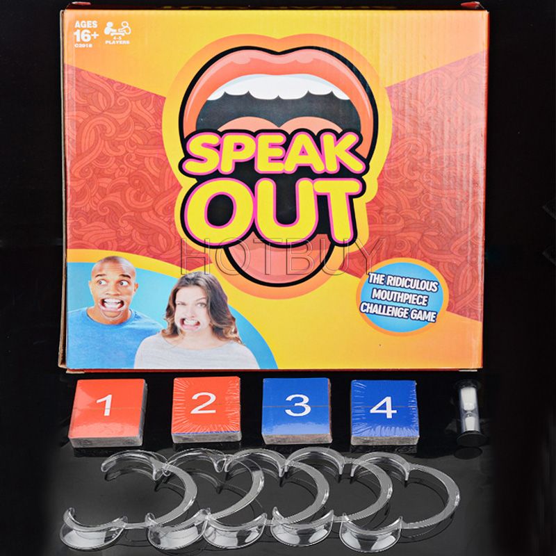 Funny Mouthpiece Speak Out Great Family Gift Party Board Game Christmas