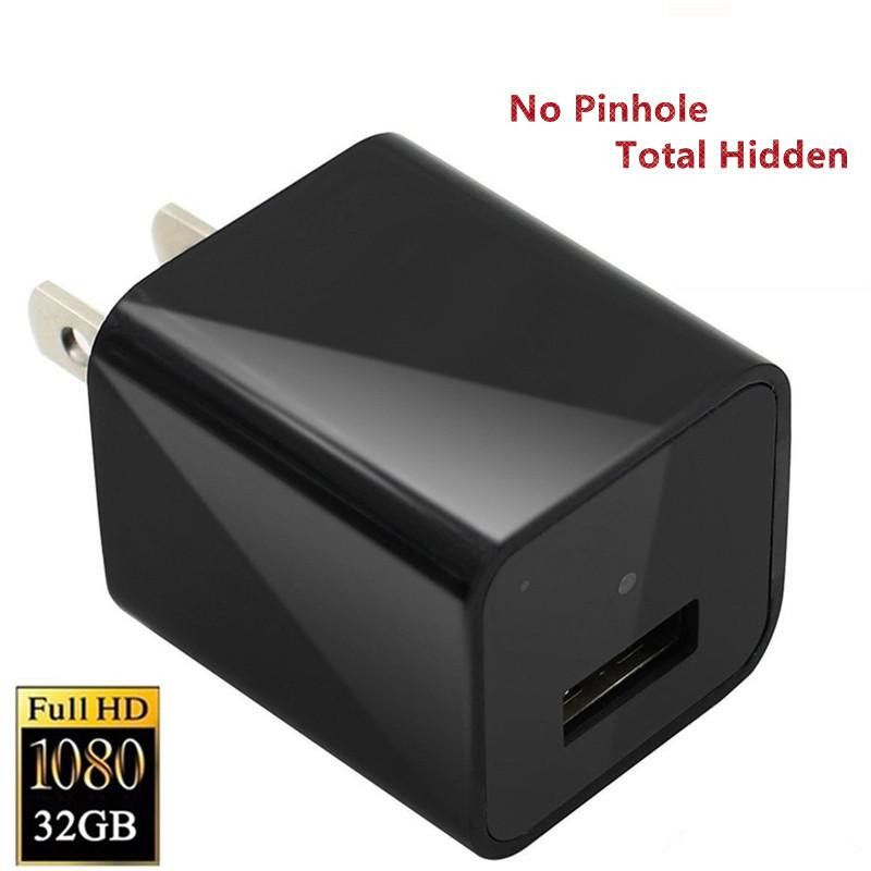 32gb Hidden Plug Charger Camera Adapter Dvr Hd 1080p Spy Hidden Camera