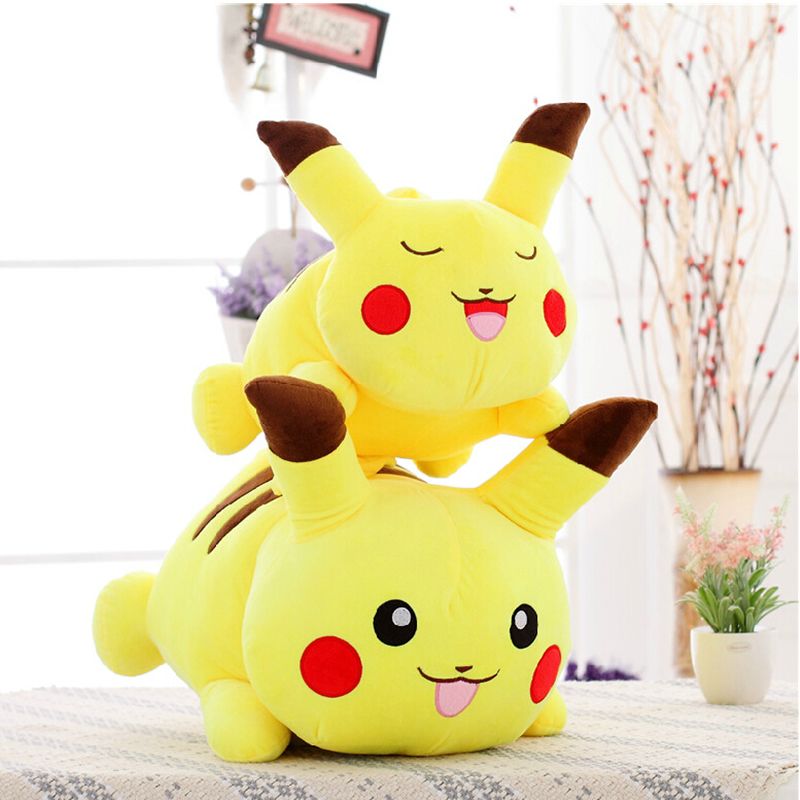 sleeping pikachu pillow