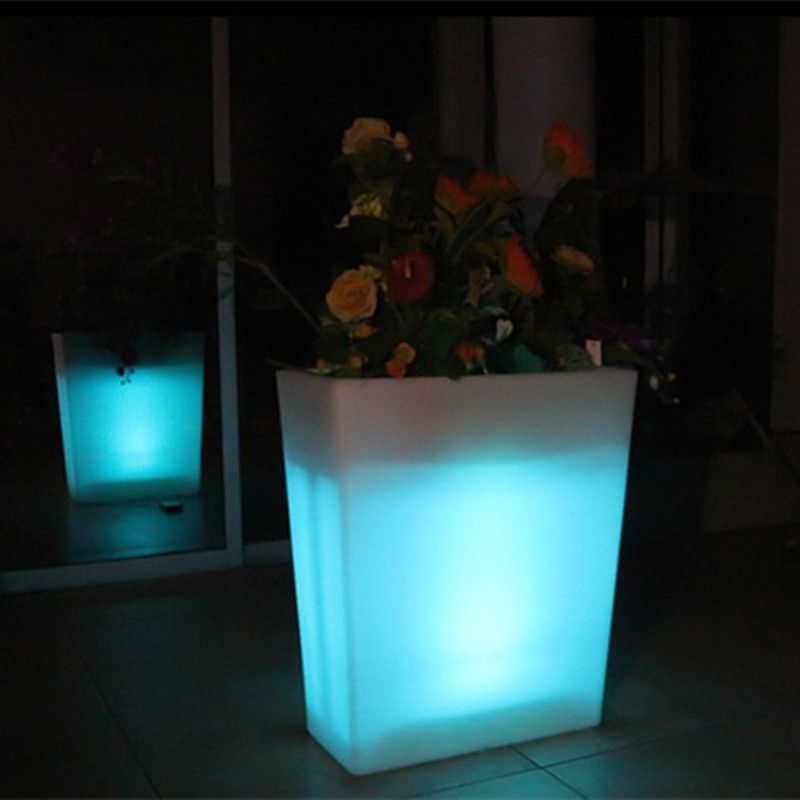 2017 Outdoor Large Waterproof Rechargeable Y Pot Remote Control Led